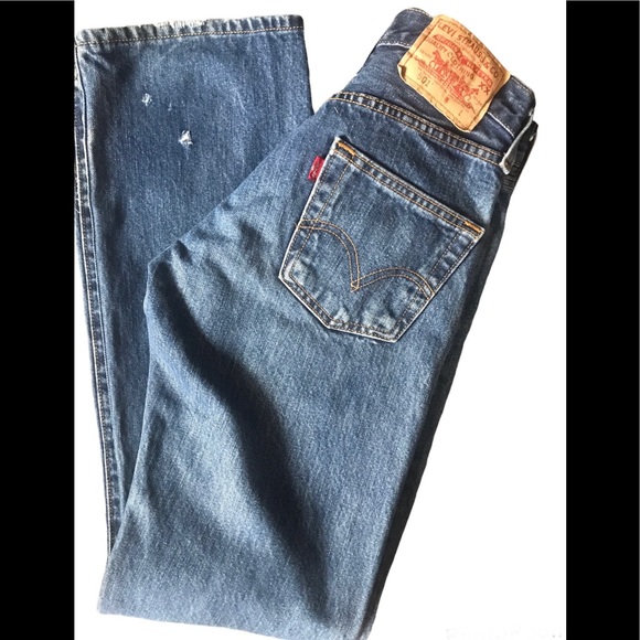 Levi's Denim - 90s Levi’s Original 501 Fit Straight Leg Jeans Vintage!